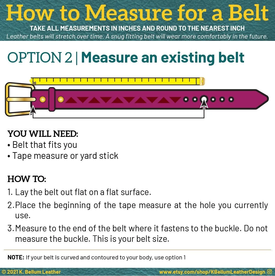 1 1/4” Lt.Brown Leather Belt – Handmade in USA, Durable & Solid