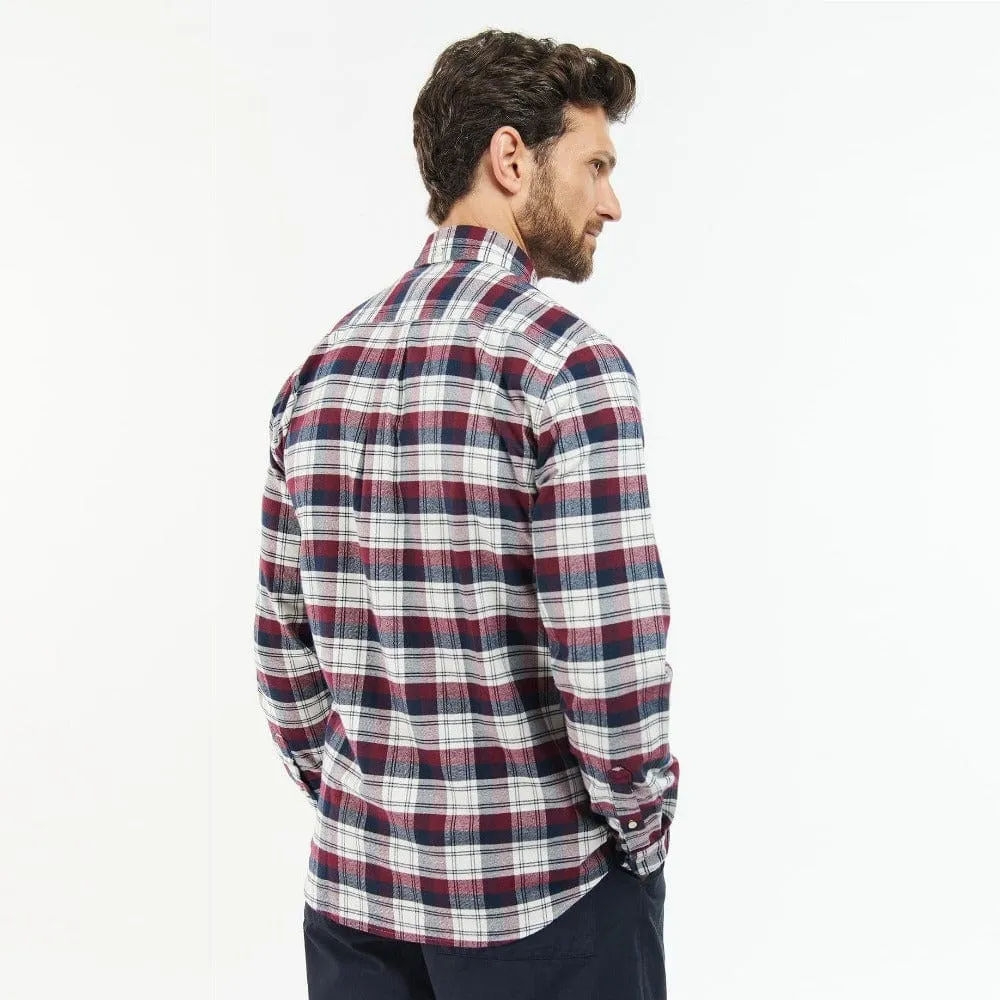 Barbour Stonewell Tailored Fit Shirt In Port