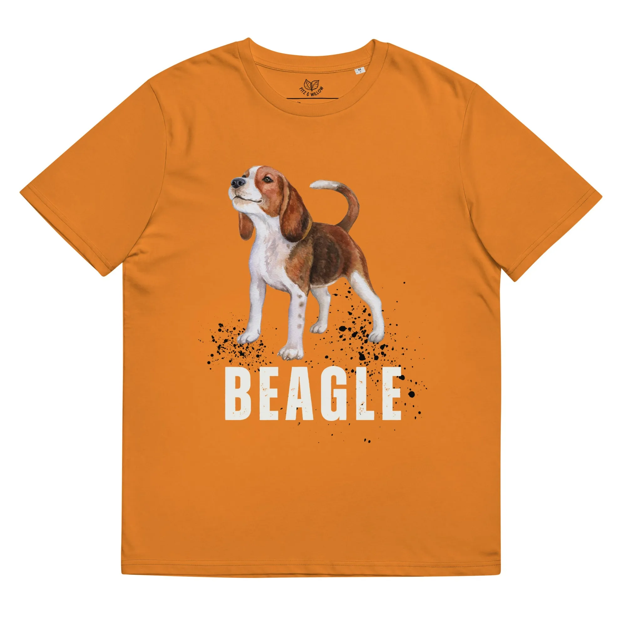 Beagle Love, Unisex organic t-shirt