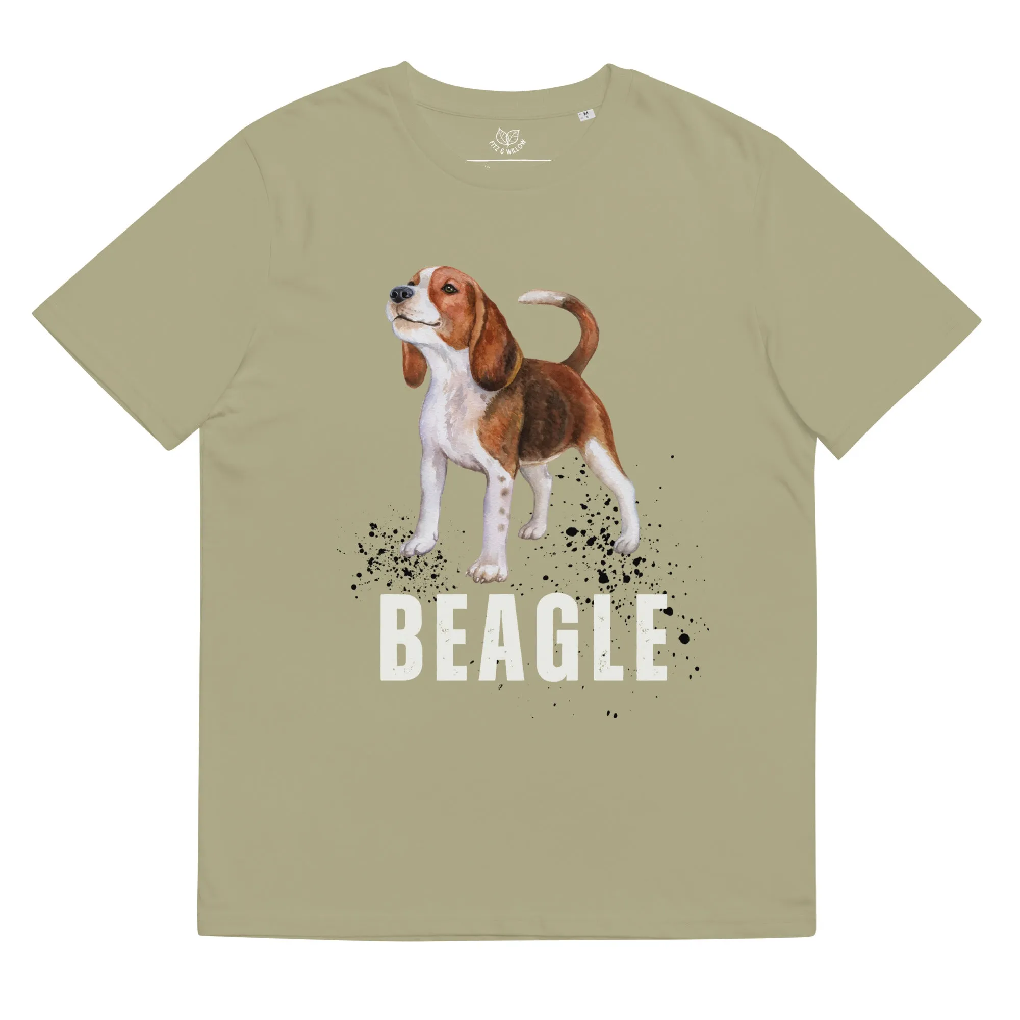 Beagle Love, Unisex organic t-shirt