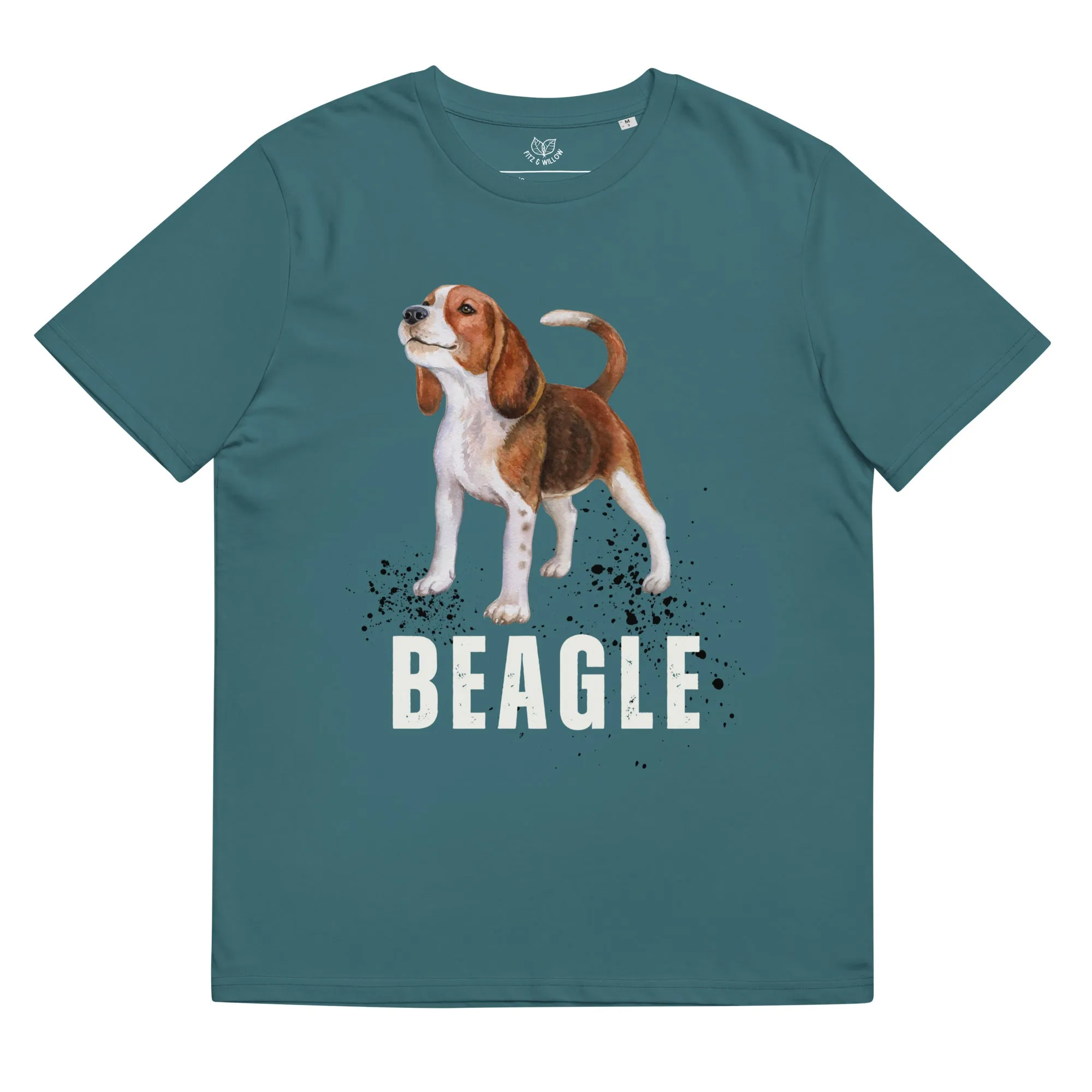Beagle Love, Unisex organic t-shirt