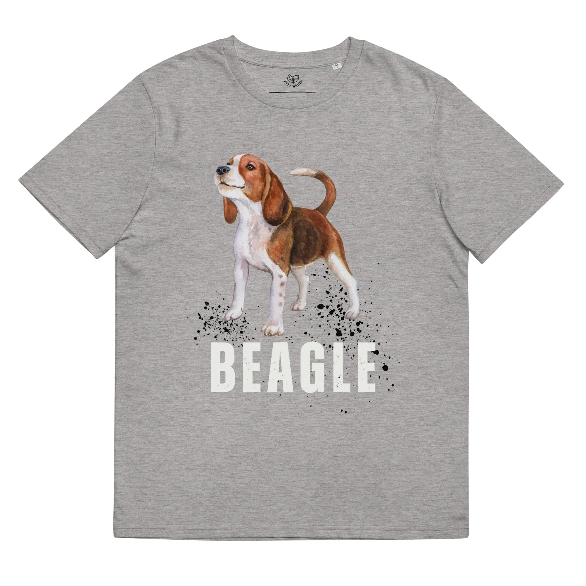 Beagle Love, Unisex organic t-shirt