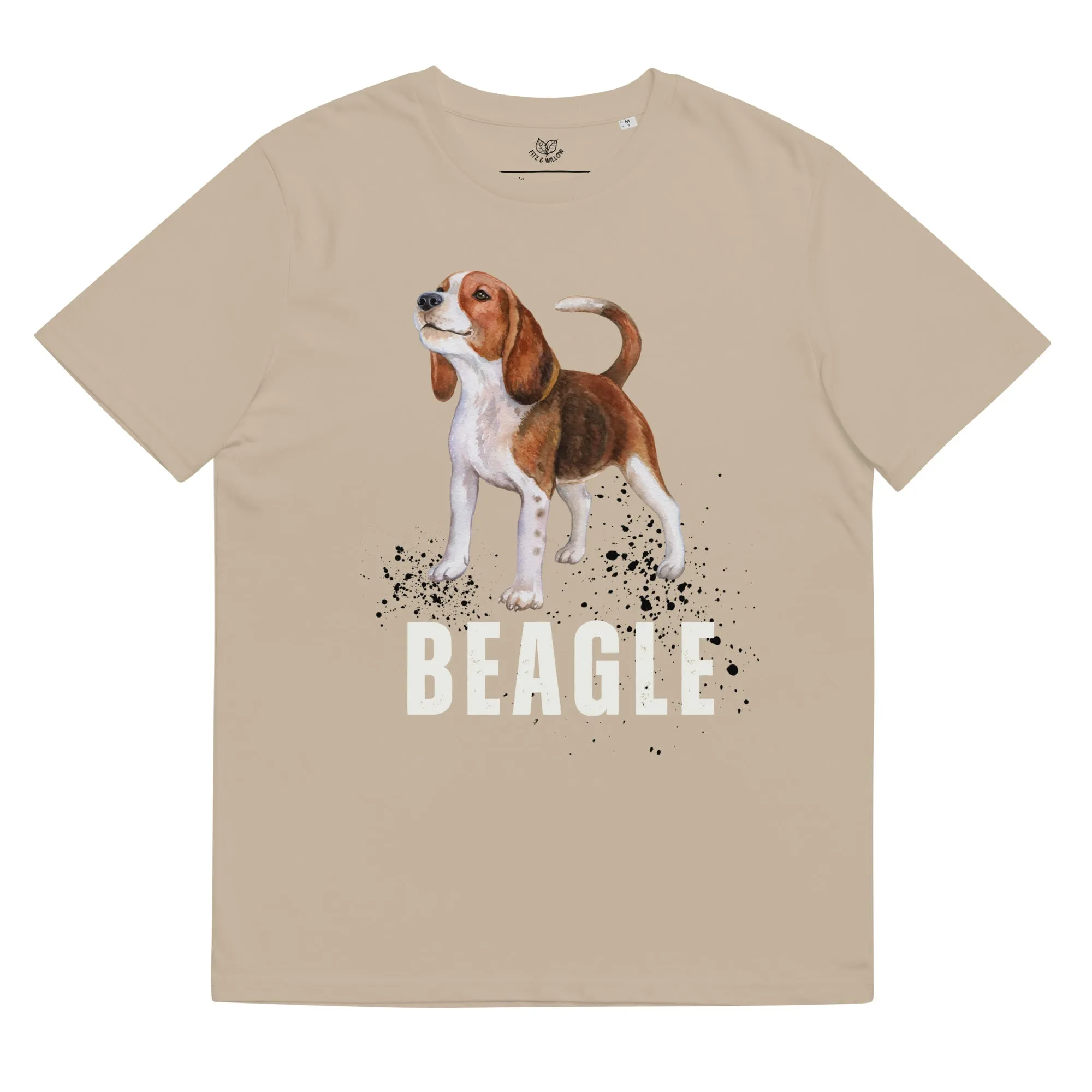 Beagle Love, Unisex organic t-shirt