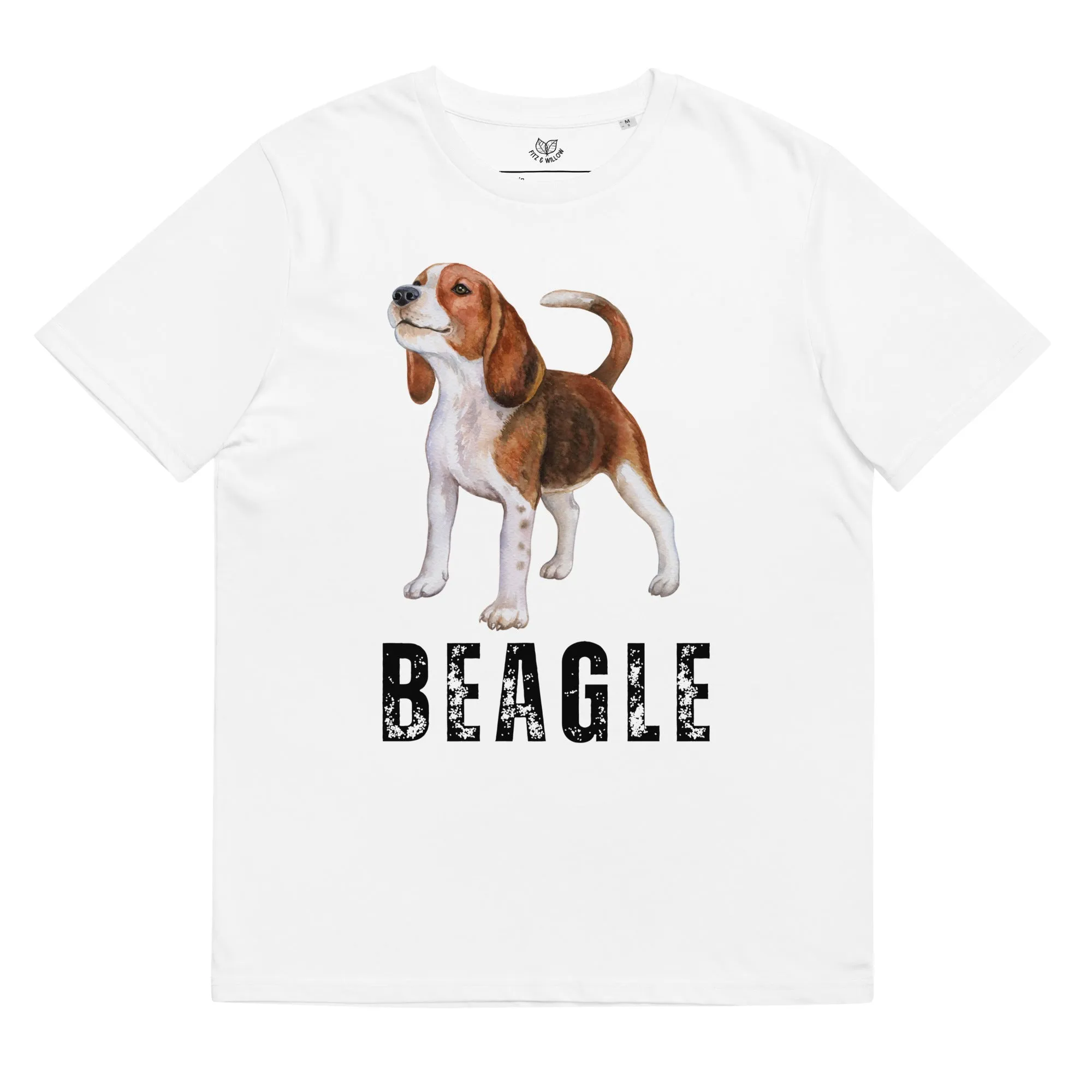 Beagle Love, Unisex organic t-shirt