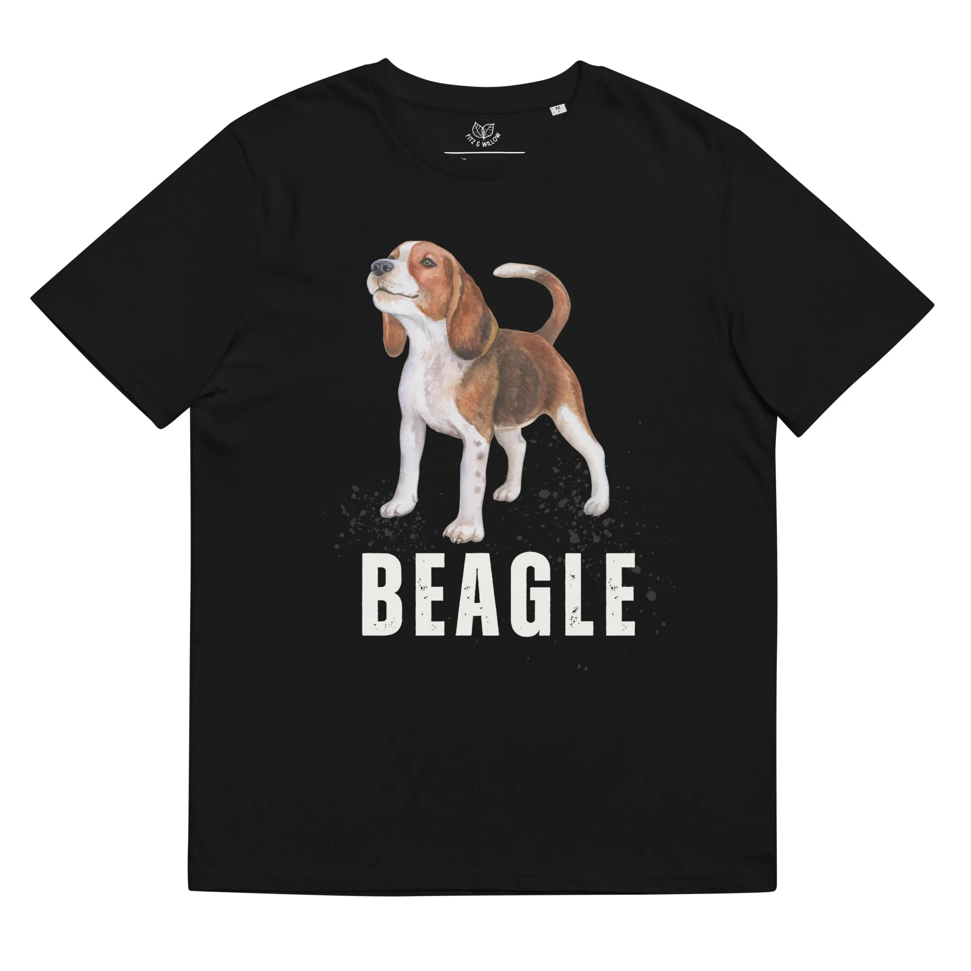 Beagle Love, Unisex organic t-shirt