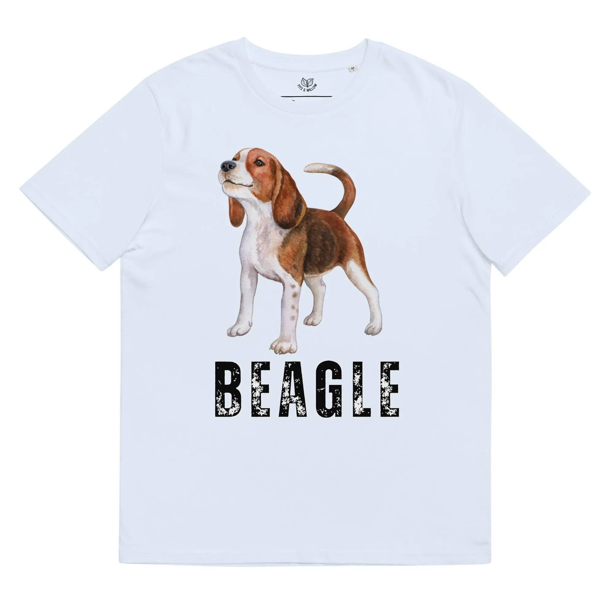 Beagle Love, Unisex organic t-shirt