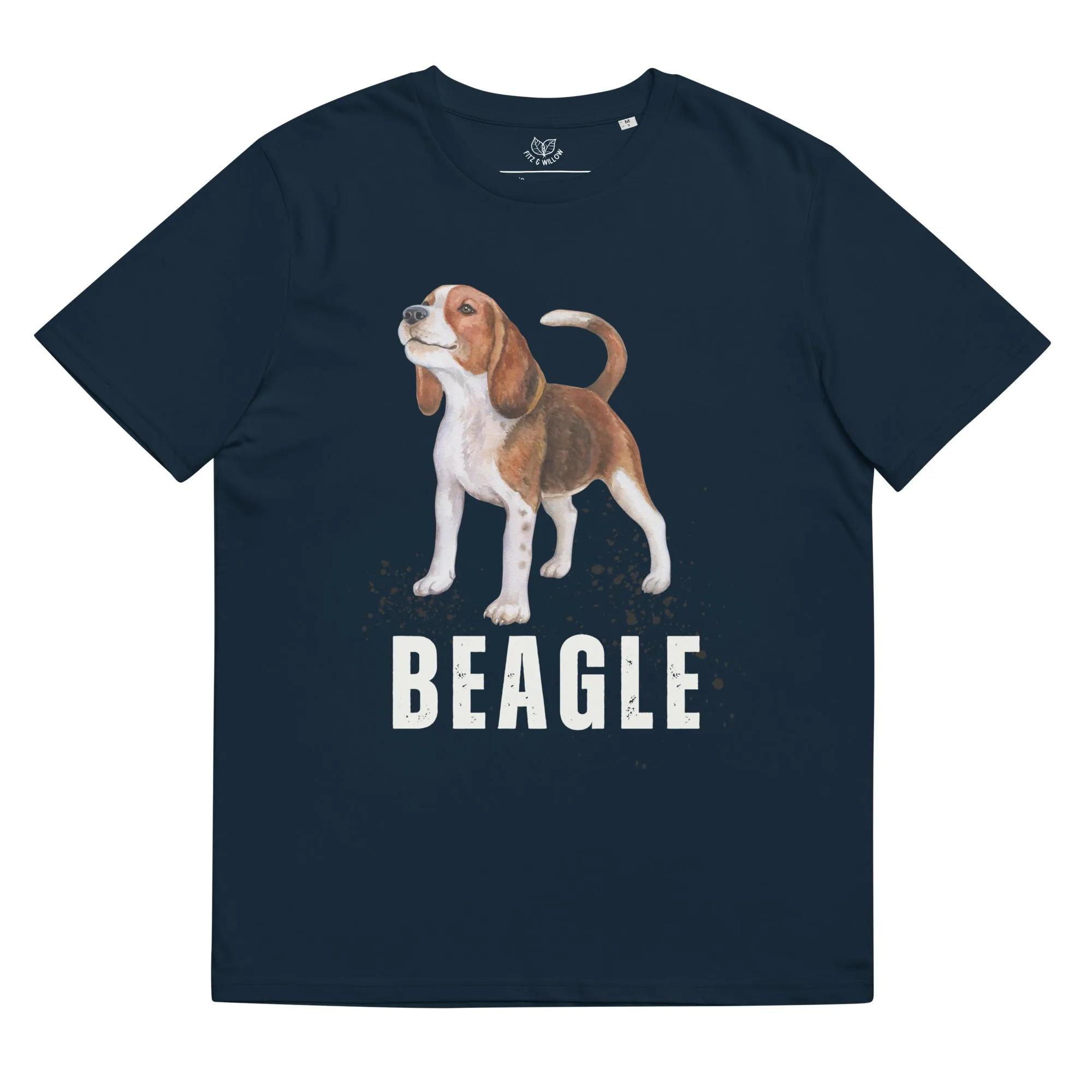 Beagle Love, Unisex organic t-shirt
