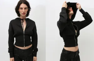 Black Snatched Hoodie