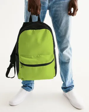 Bright Warm Green Canvas Backpack | Bright Pure Warm Green | C38M0Y100K0