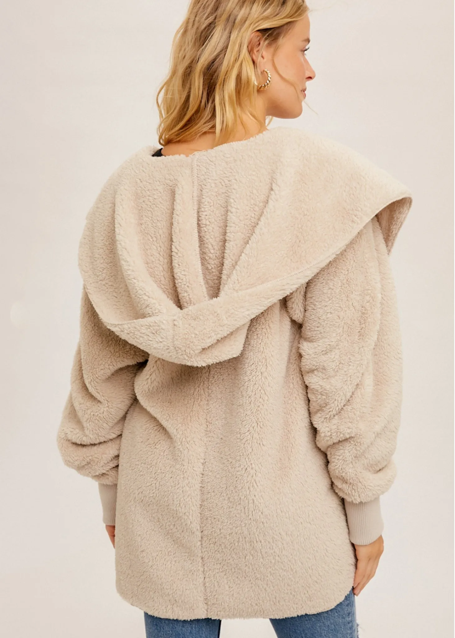 Charlotte Oversized Faux Fur Jacket