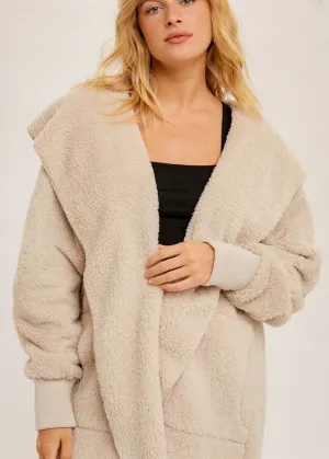 Charlotte Oversized Faux Fur Jacket