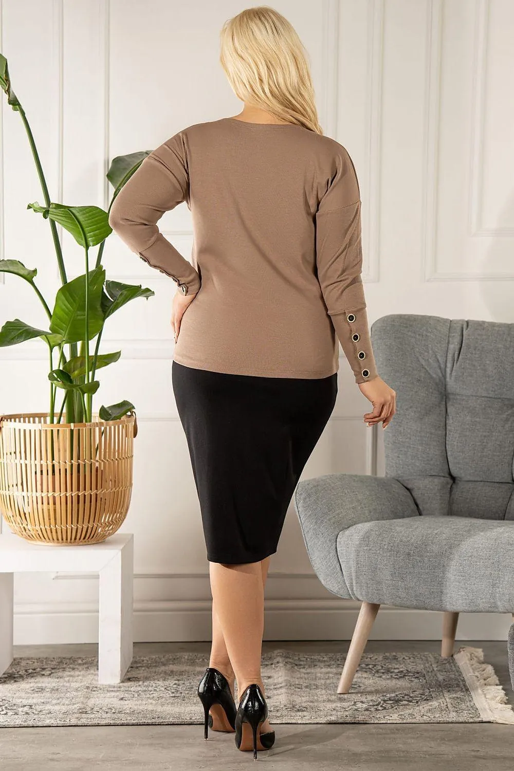 Chic Aida Plus Size Top