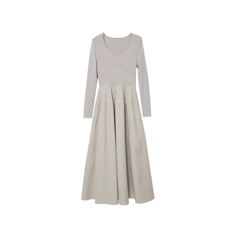 Elegant Worsted Wool Dress