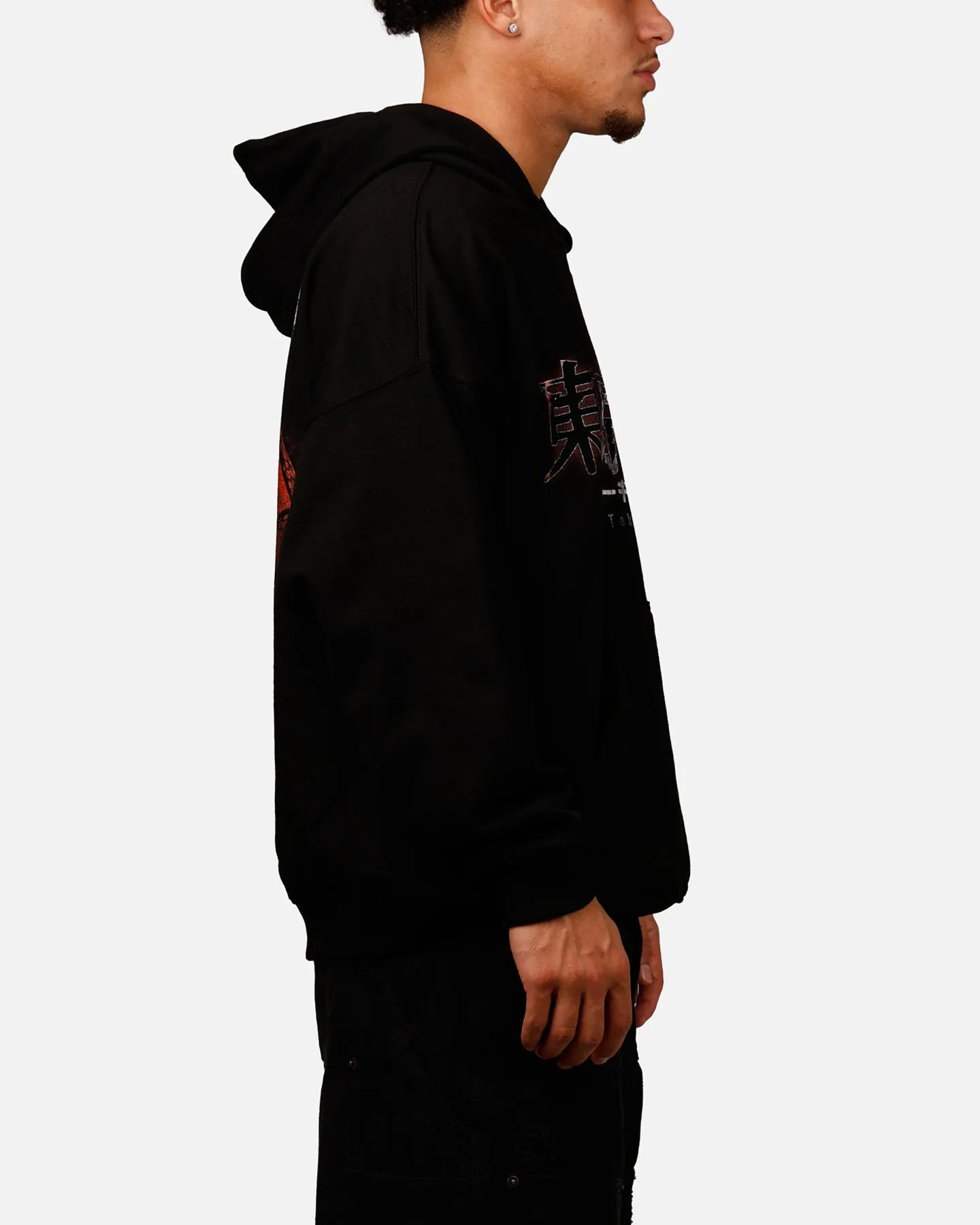 Goat Crew X Tokyo Ghoul Kaneki Premium Hoodie Black