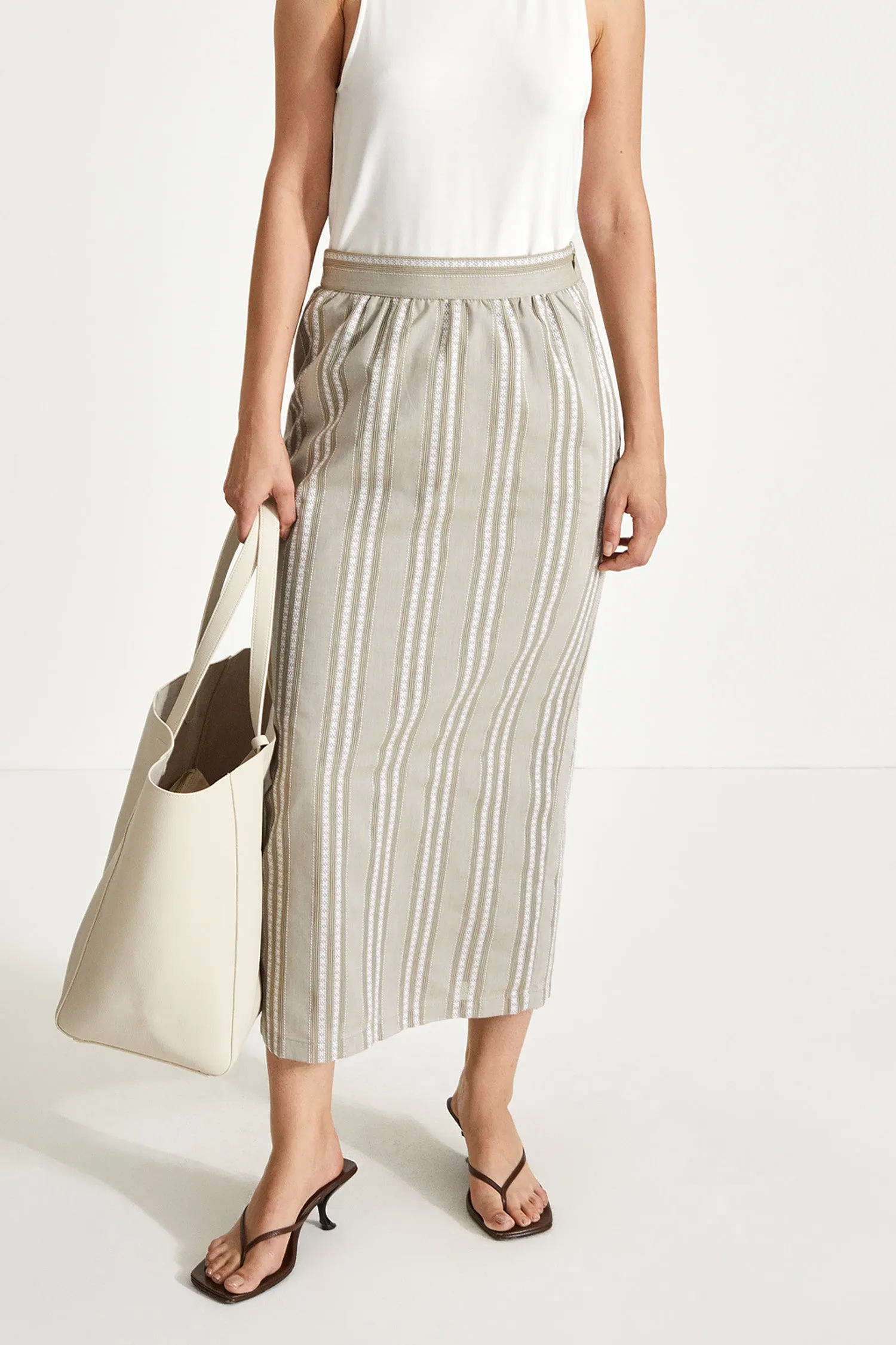 JANINA SKIRT - GREEN