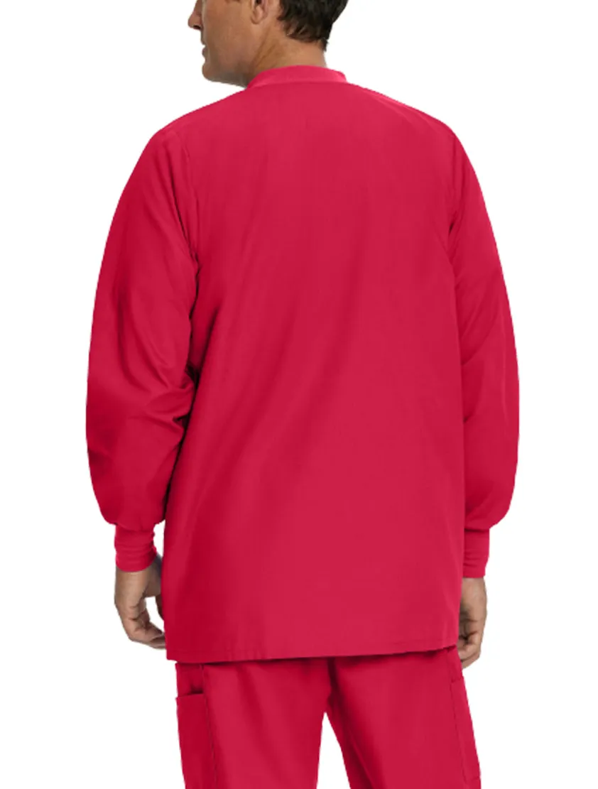Landau Essentials Men's Warm-Up Scrub Jacket