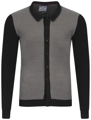 Le Shark Duncan black cardigan