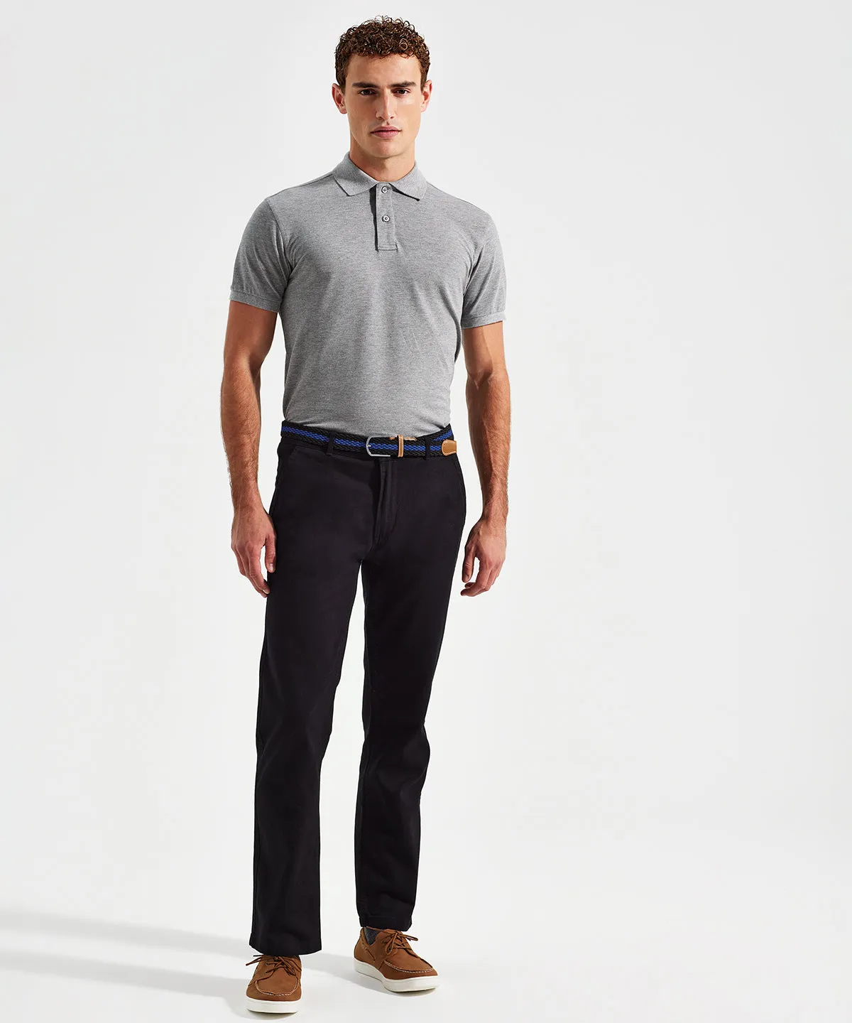 Mens Classic fit chinos | Khaki