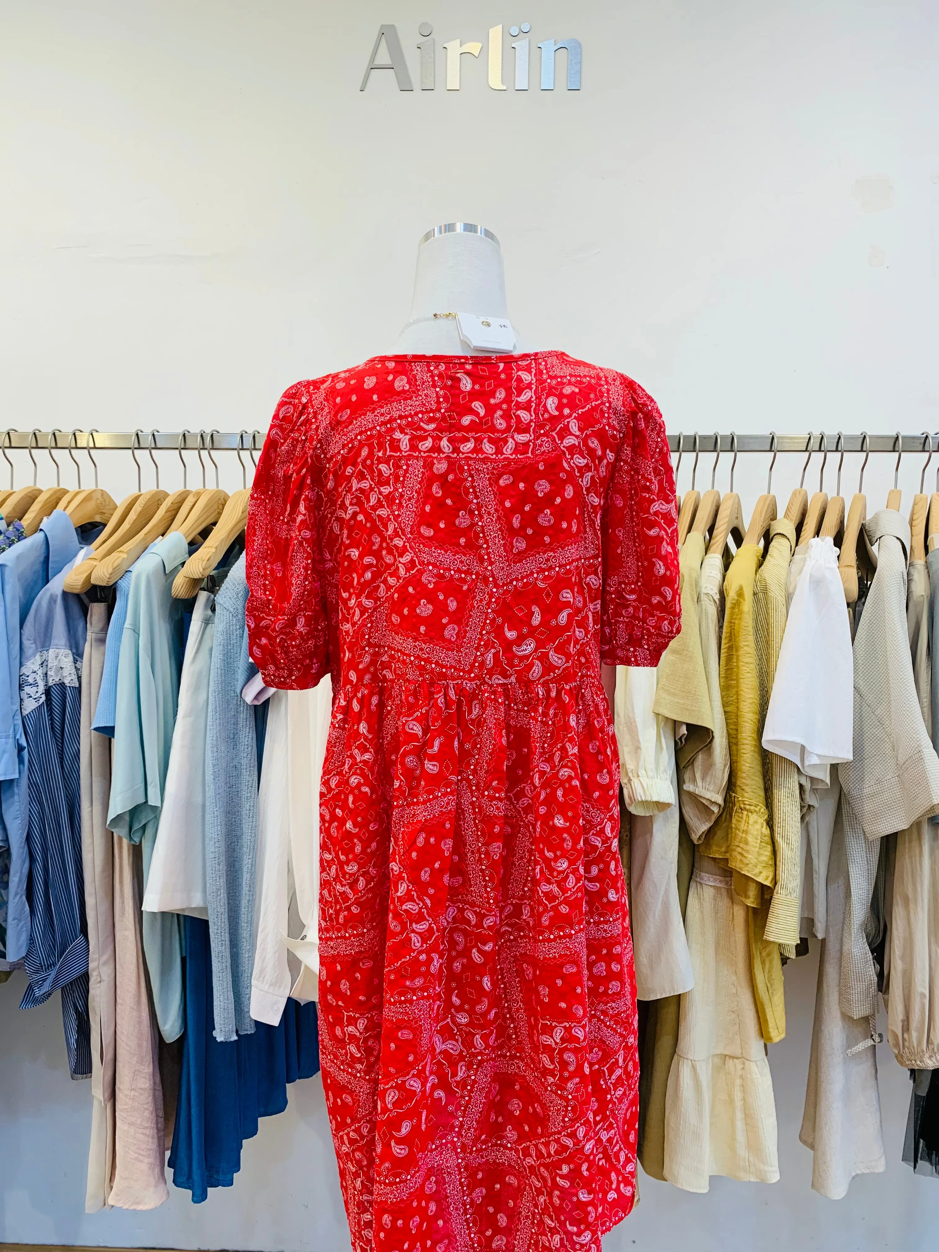 New year pattern dress