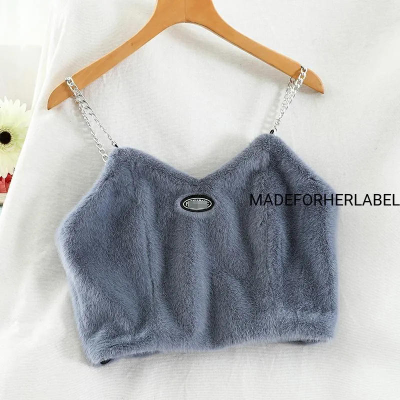 Rachel Fur Cami top