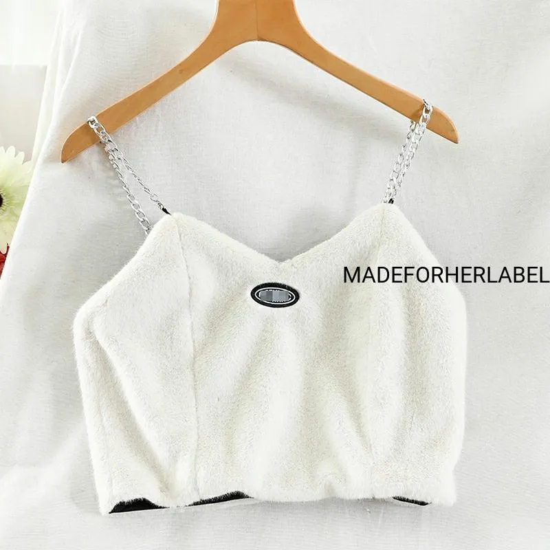 Rachel Fur Cami top