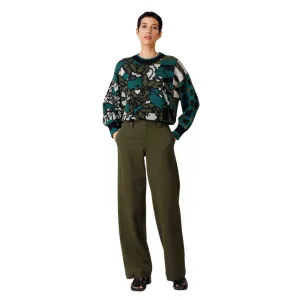 SKFK Womens Trousers Nekane Deep Green