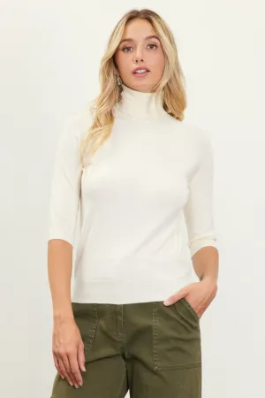 Soft Turtle Neck - Cream