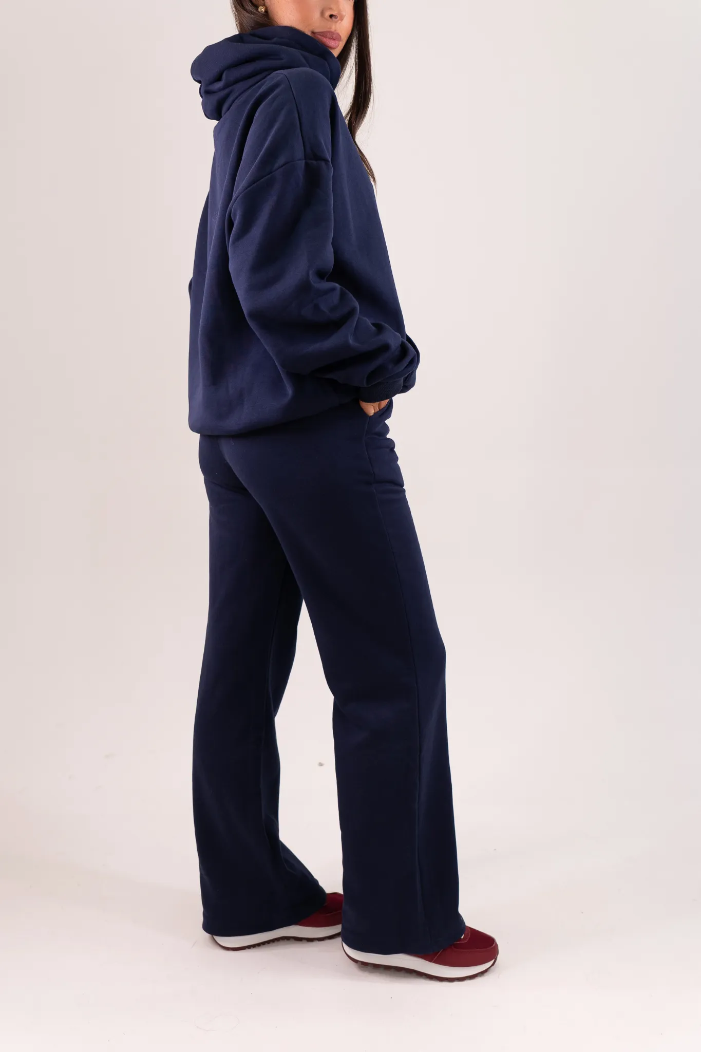 Taylor Drawstring Joggers In Navy