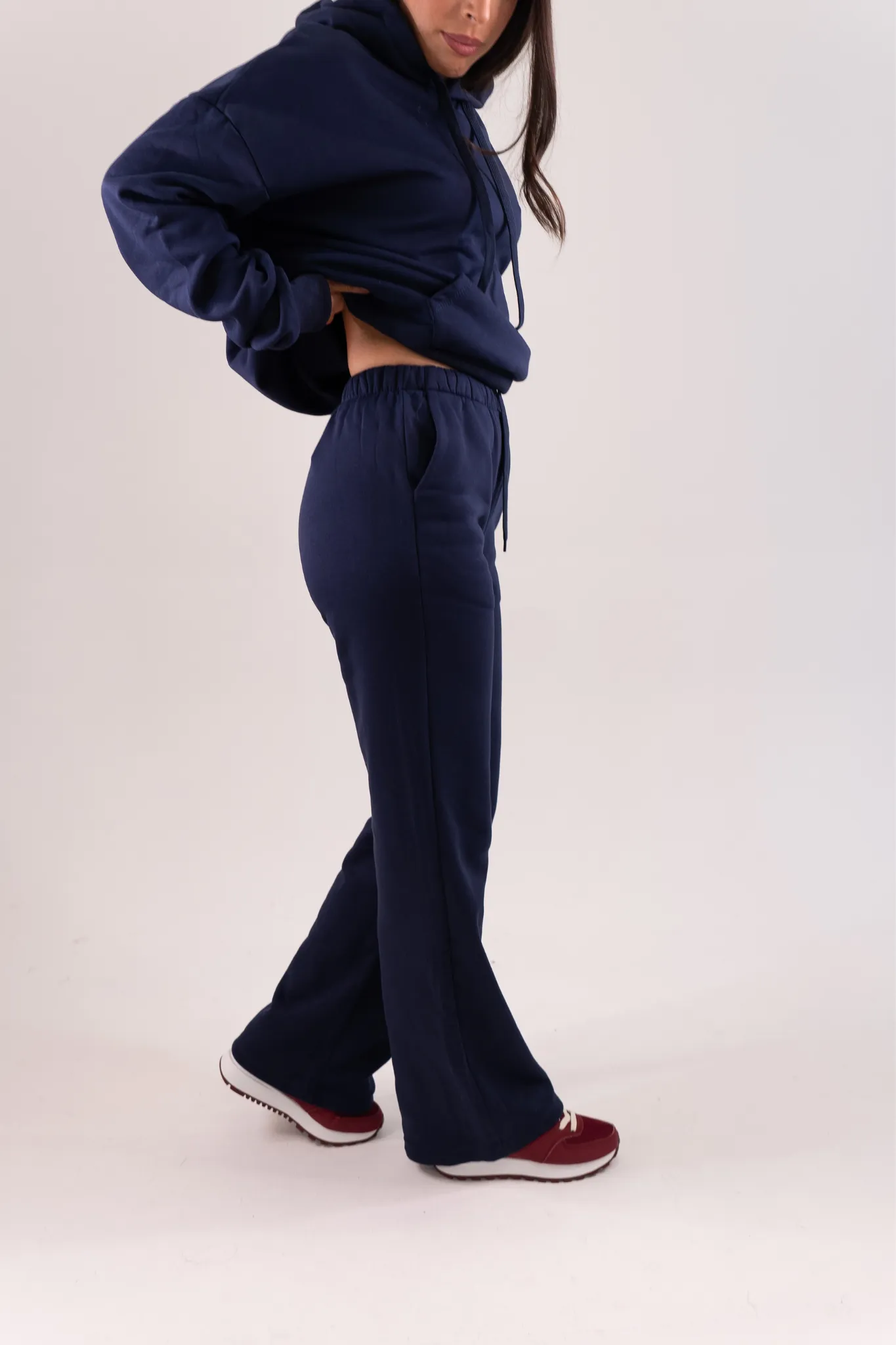 Taylor Drawstring Joggers In Navy