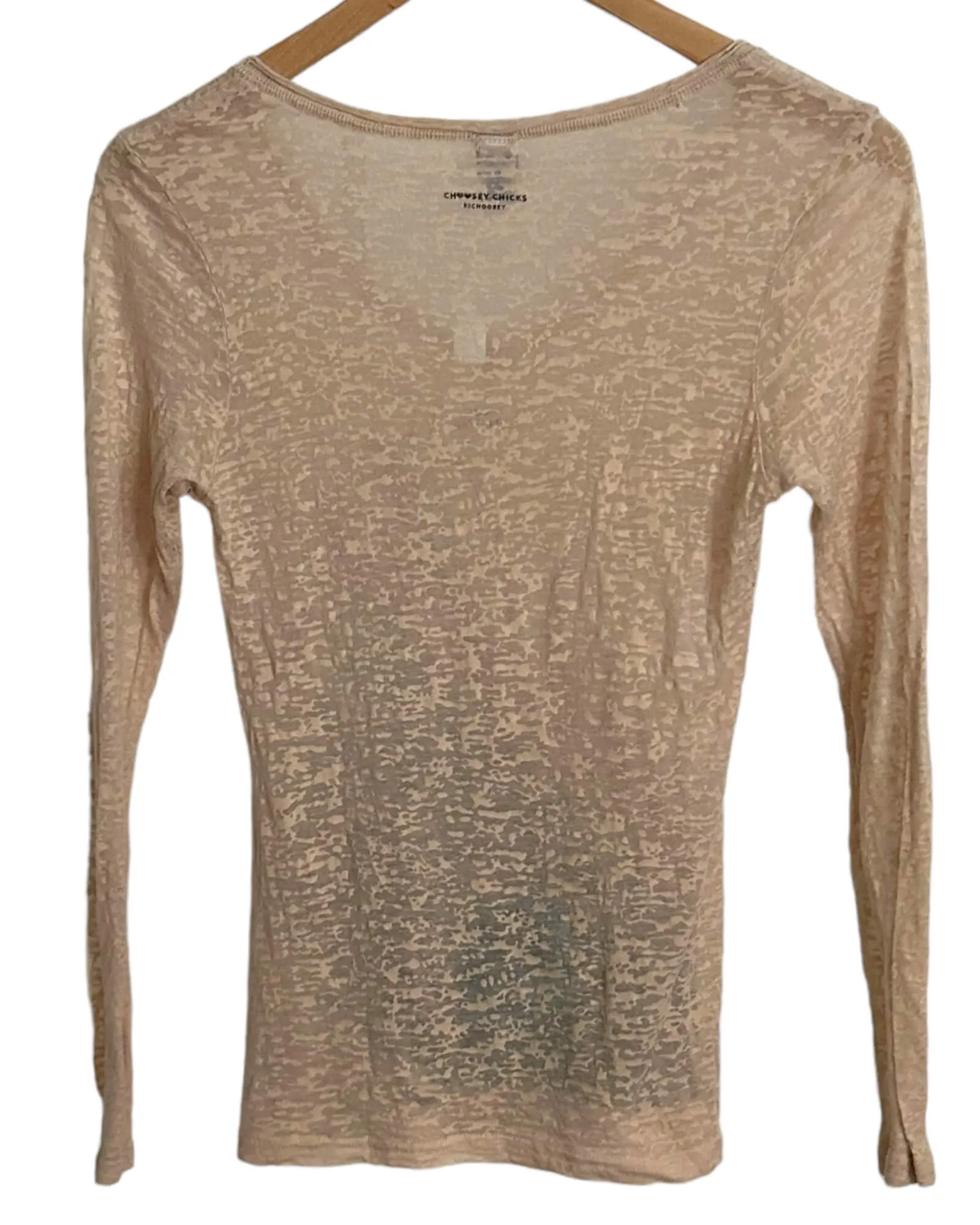 Warm Autumn Peacock Feather V-Neck Tee