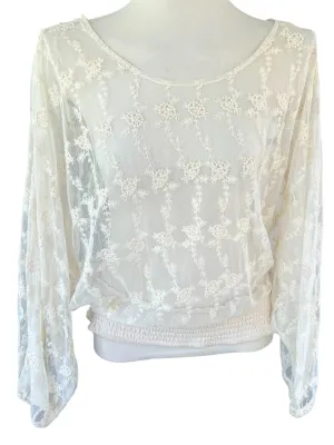 Warm Spring Lace Blouse