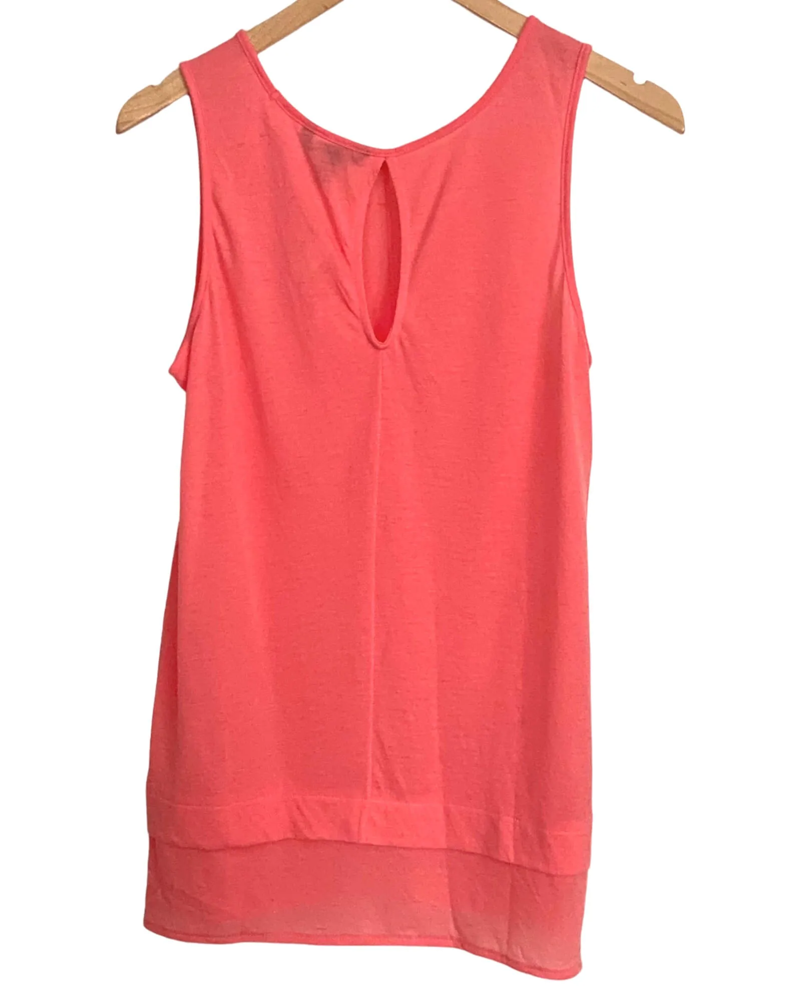 Warm Spring Peach Sunrise Top