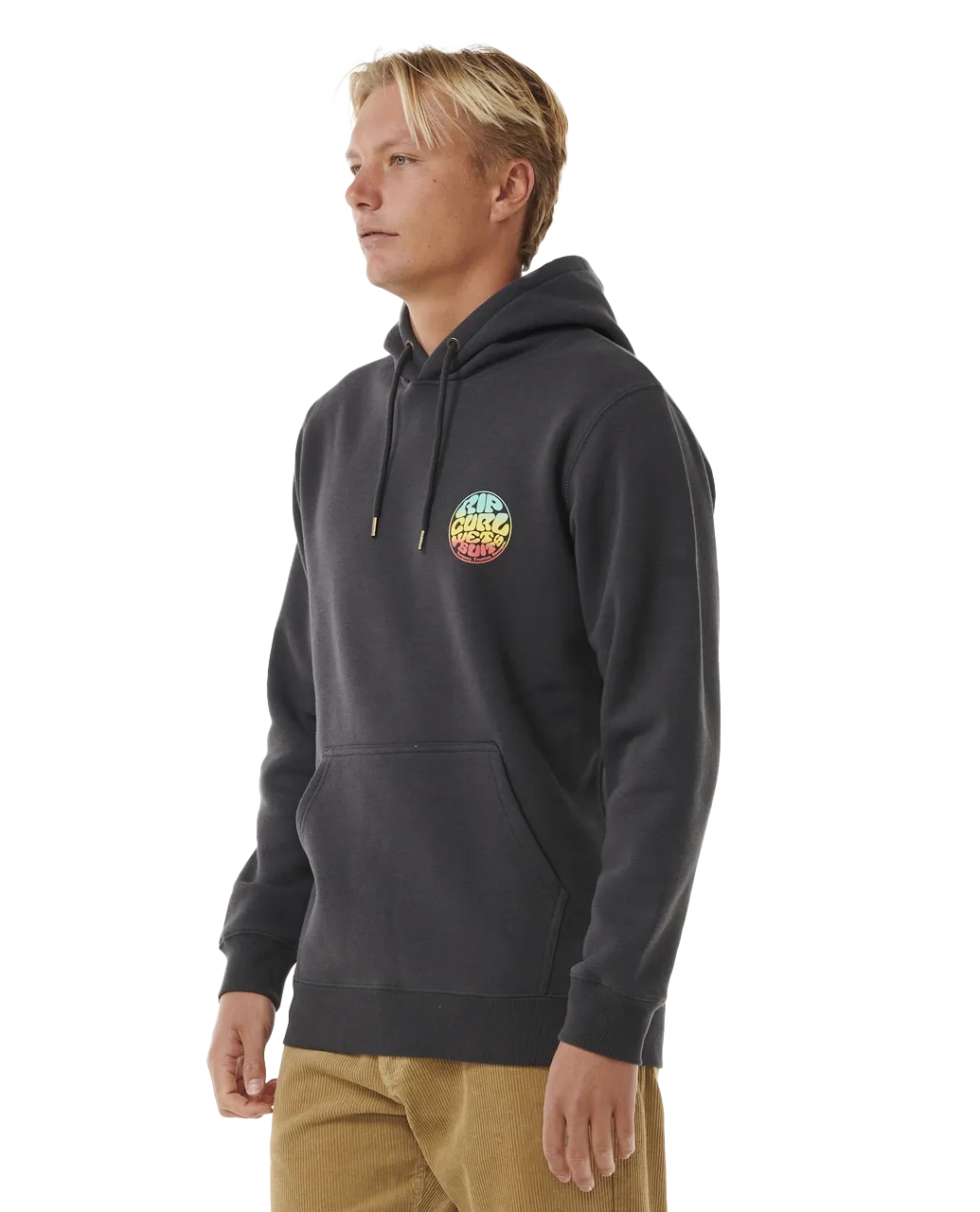 Wetsuit Icon Hoodie in Washed Black