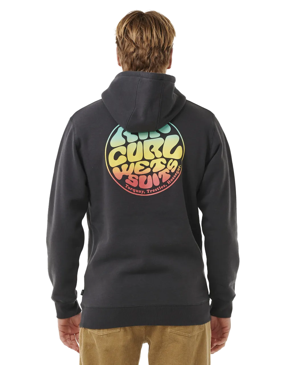 Wetsuit Icon Hoodie in Washed Black