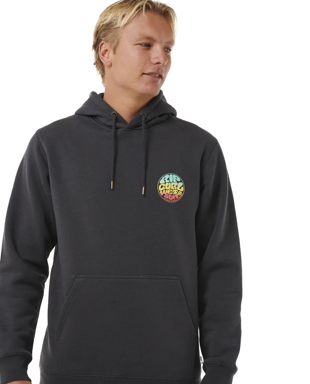 Wetsuit Icon Hoodie in Washed Black