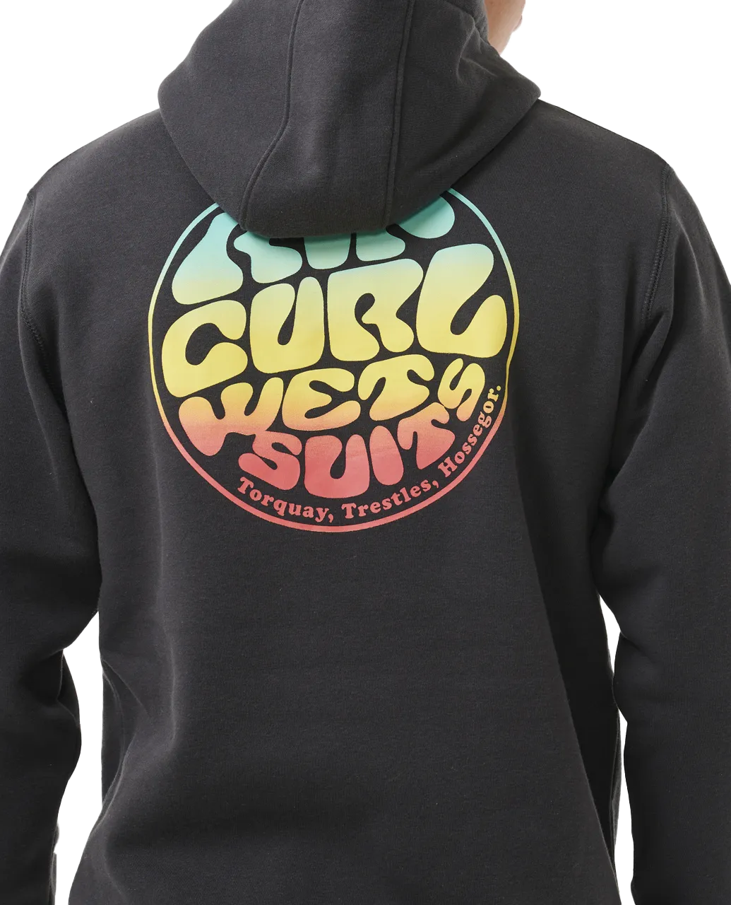 Wetsuit Icon Hoodie in Washed Black