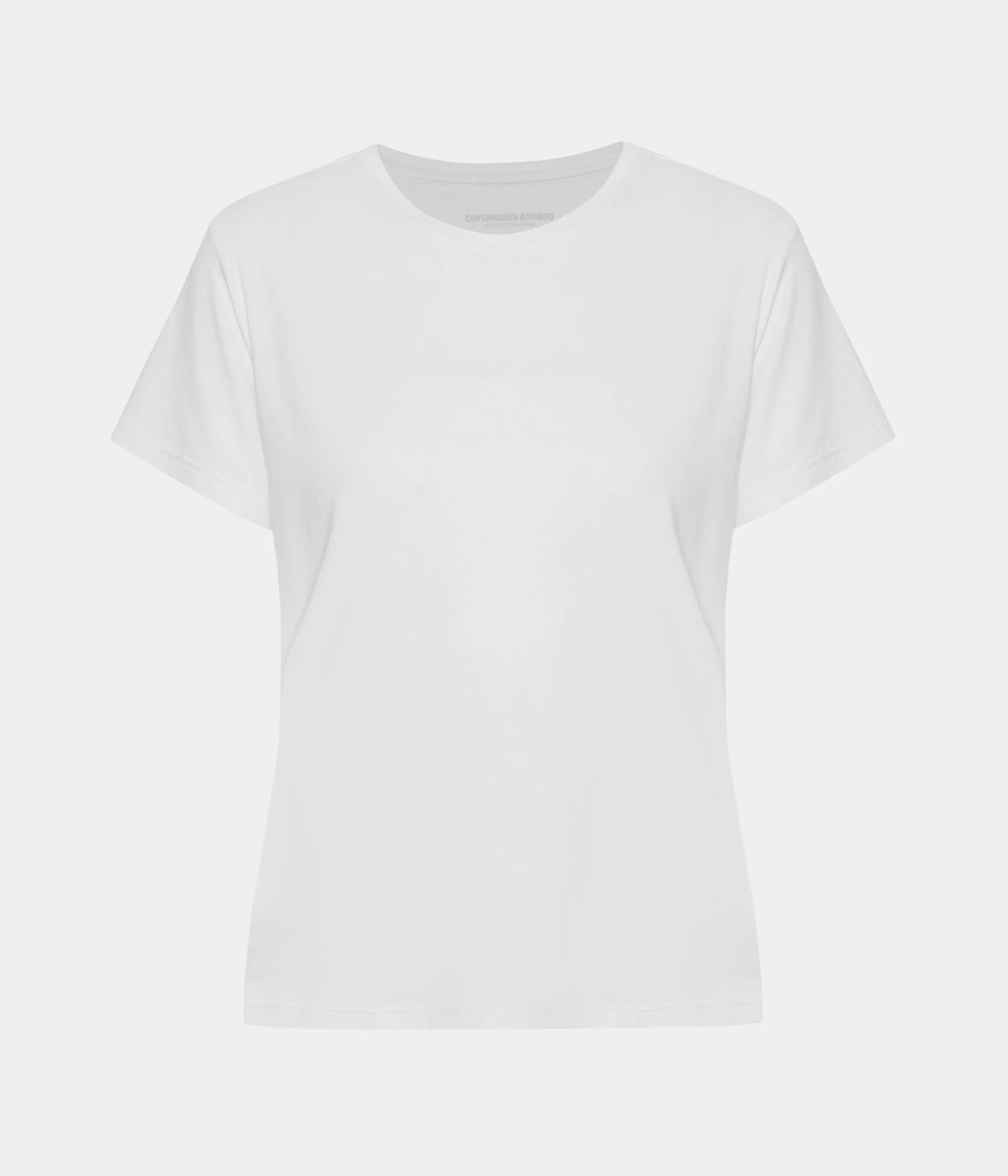 White short sleeve bamboo T-shirt