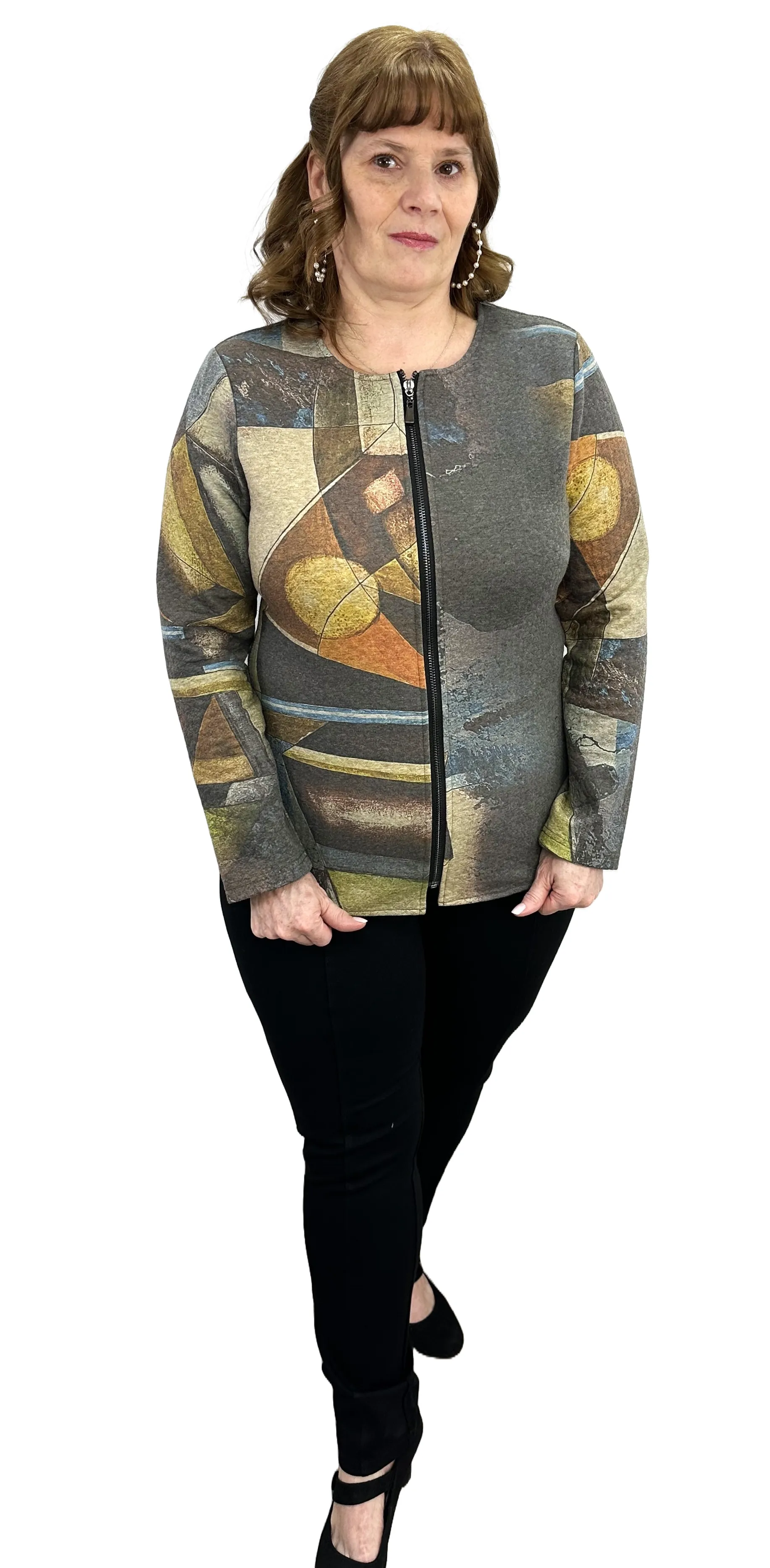 Woven Printed Jacket