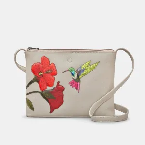 Yoshi YB214 Petals & Feathers Crossbody Bag